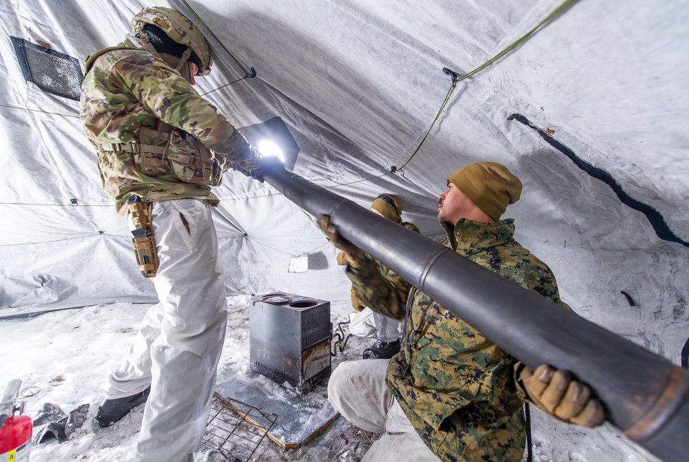 Cold-Weather Operations Course Class 21-03 at Fort McCoy, Wisconsin