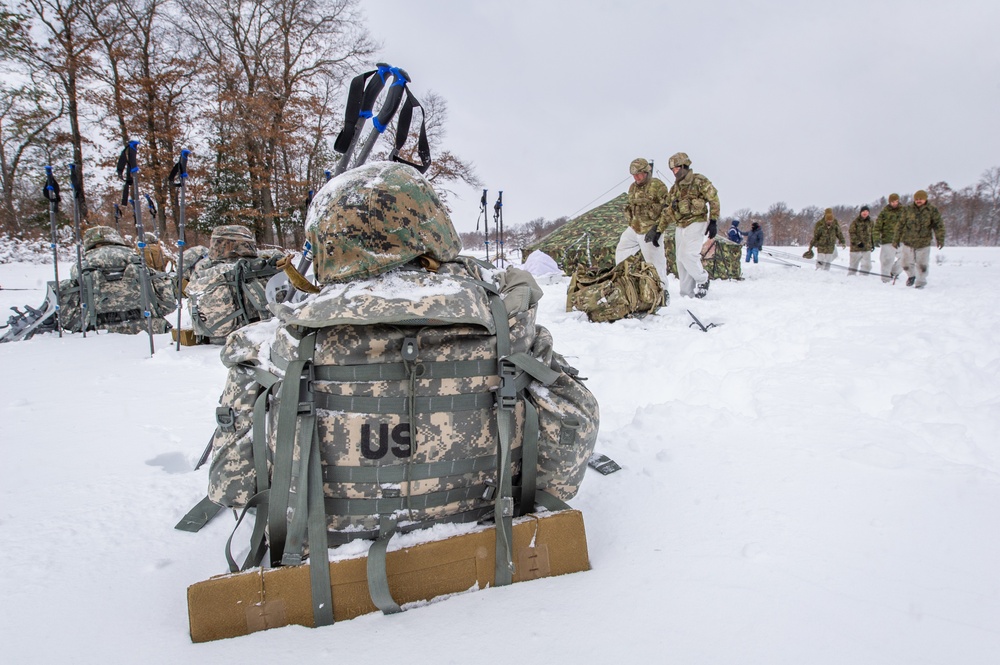 Cold-Weather Operations Course Class 21-03 at Fort McCoy, Wisconsin