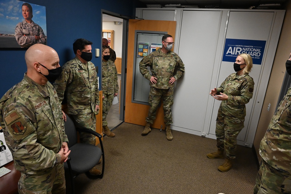 Maj. Gen. Michael T. Gerock visits 119th Wing