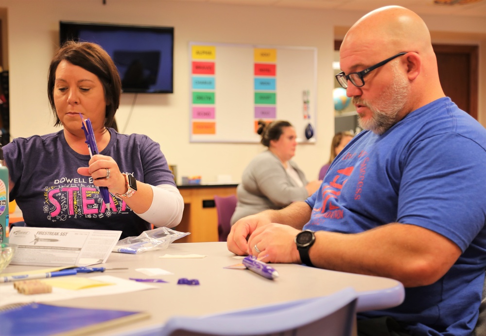 Peach State STARBASE hosts Dowell Elementary School