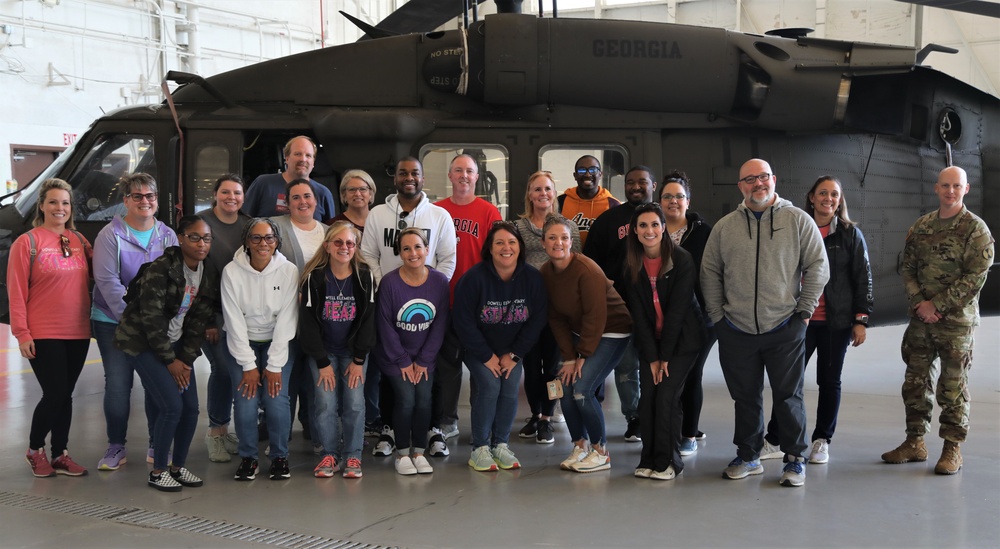 Peach State STARBASE hosts Dowell Elementary School