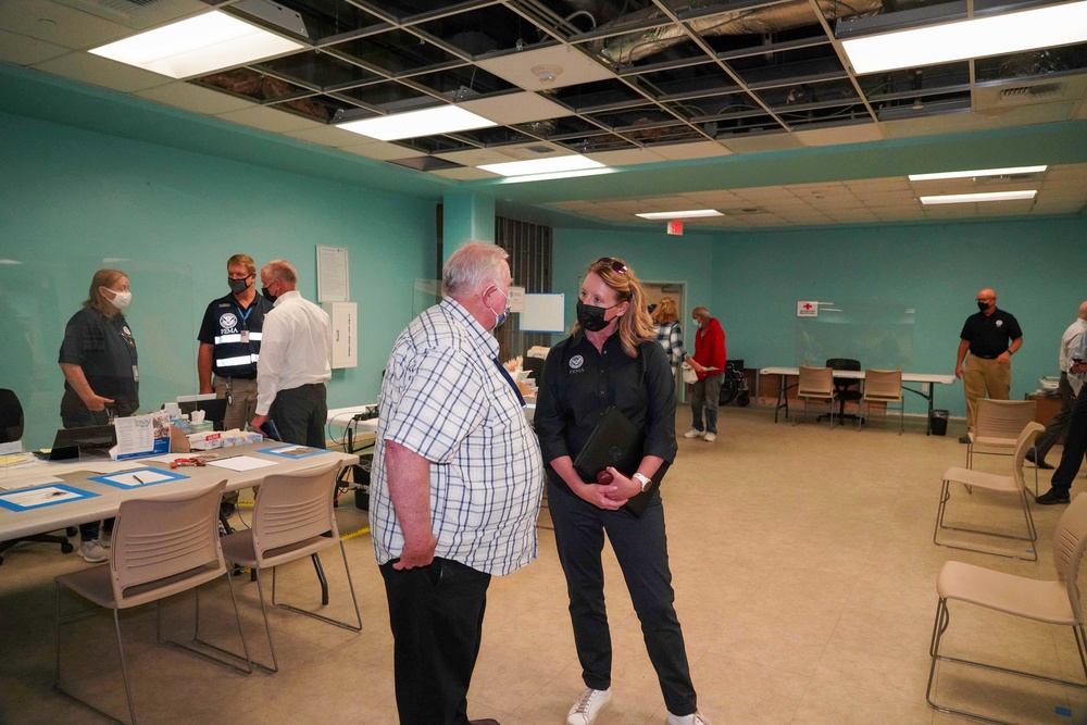 Hurricane Ida: FEMA Administrator Visits Grand Isle, Louisiana