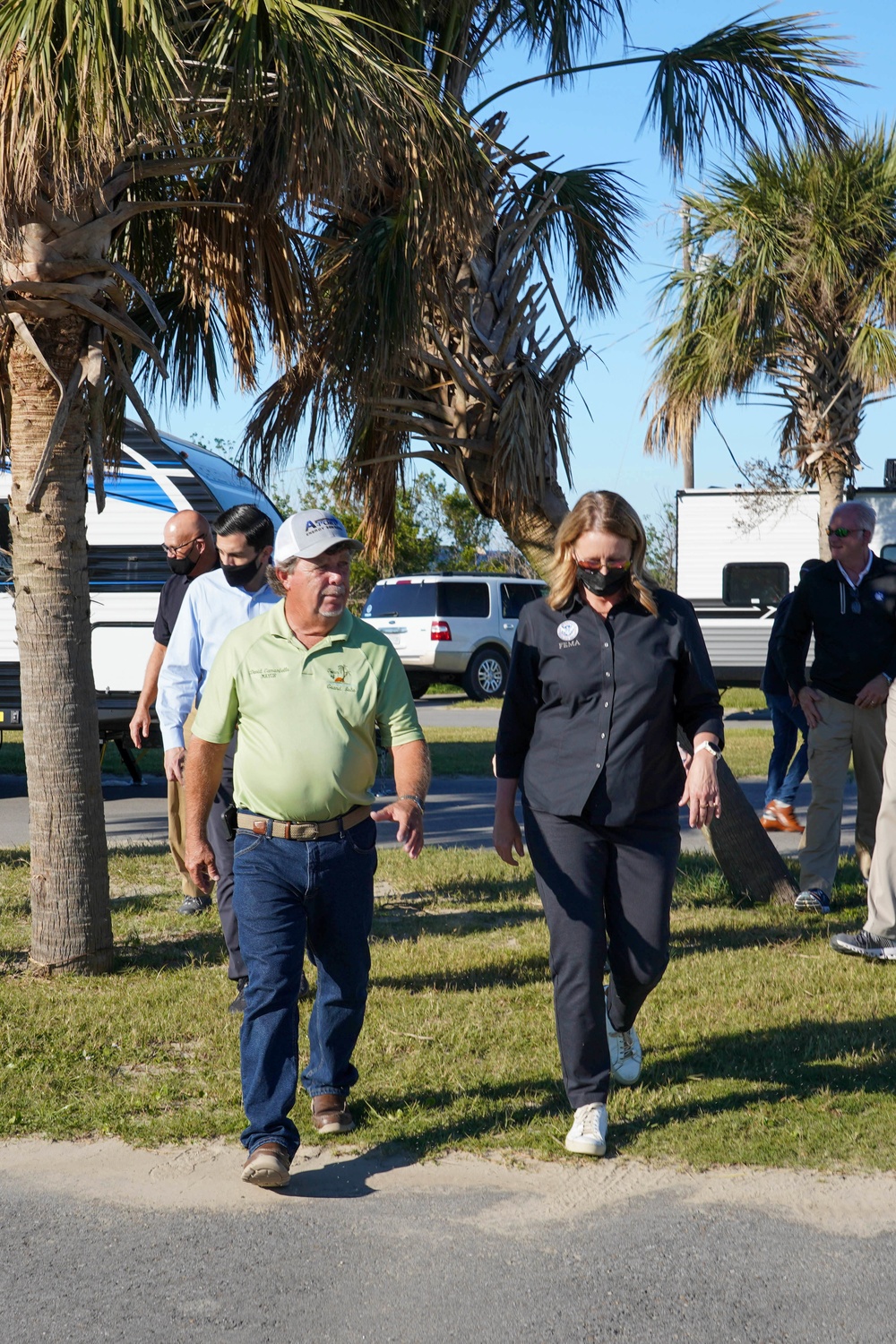 Hurricane Ida: FEMA Administrator Visits Grand Isle, Louisiana