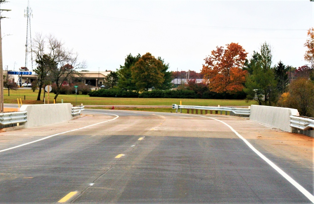 New bridge construction at Fort McCoy