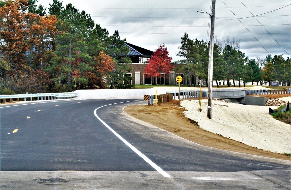New bridge construction at Fort McCoy