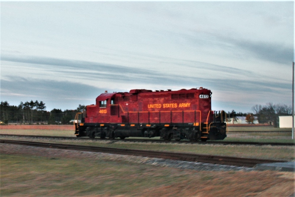 Locomotive at Fort McCoy