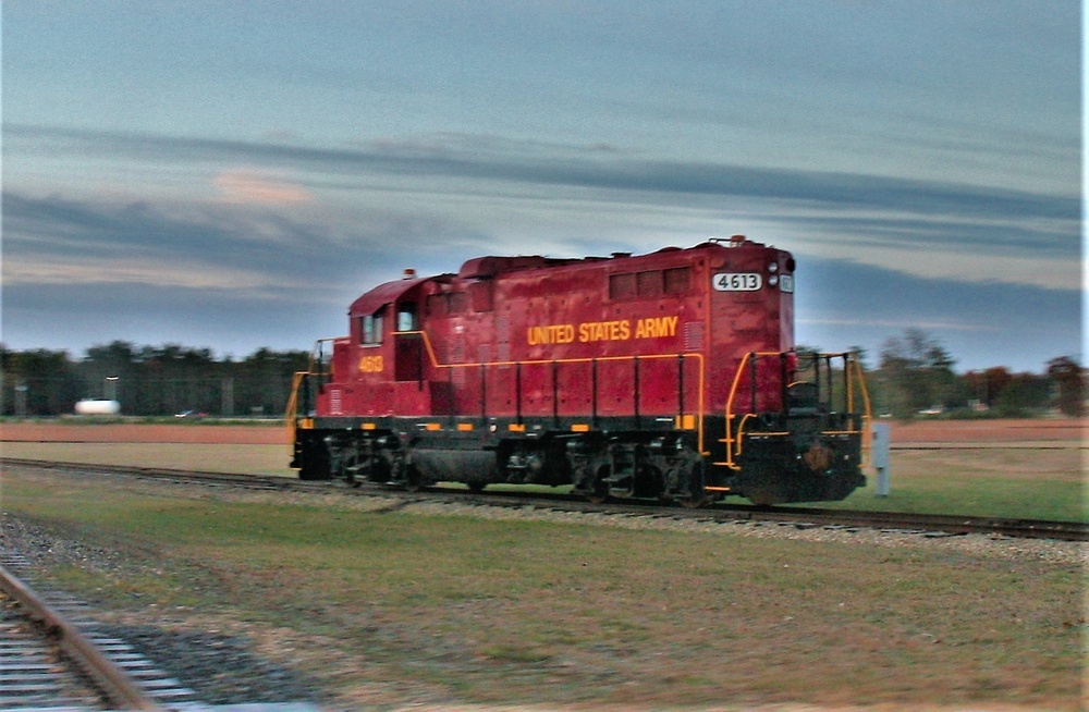 Locomotive at Fort McCoy