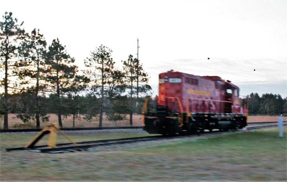 Locomotive at Fort McCoy