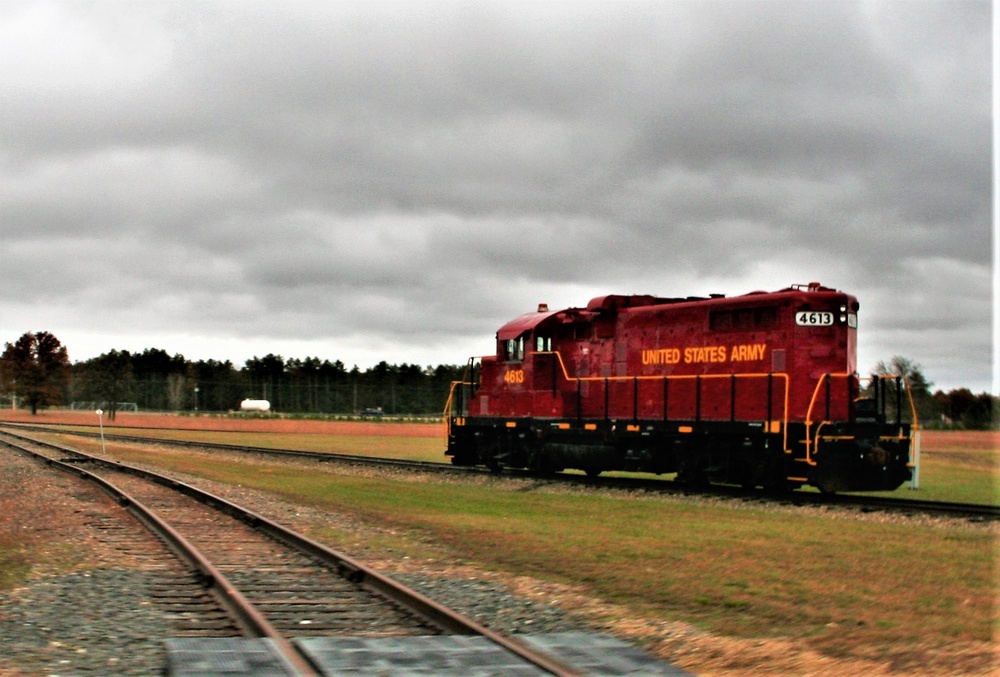 Locomotive at Fort McCoy