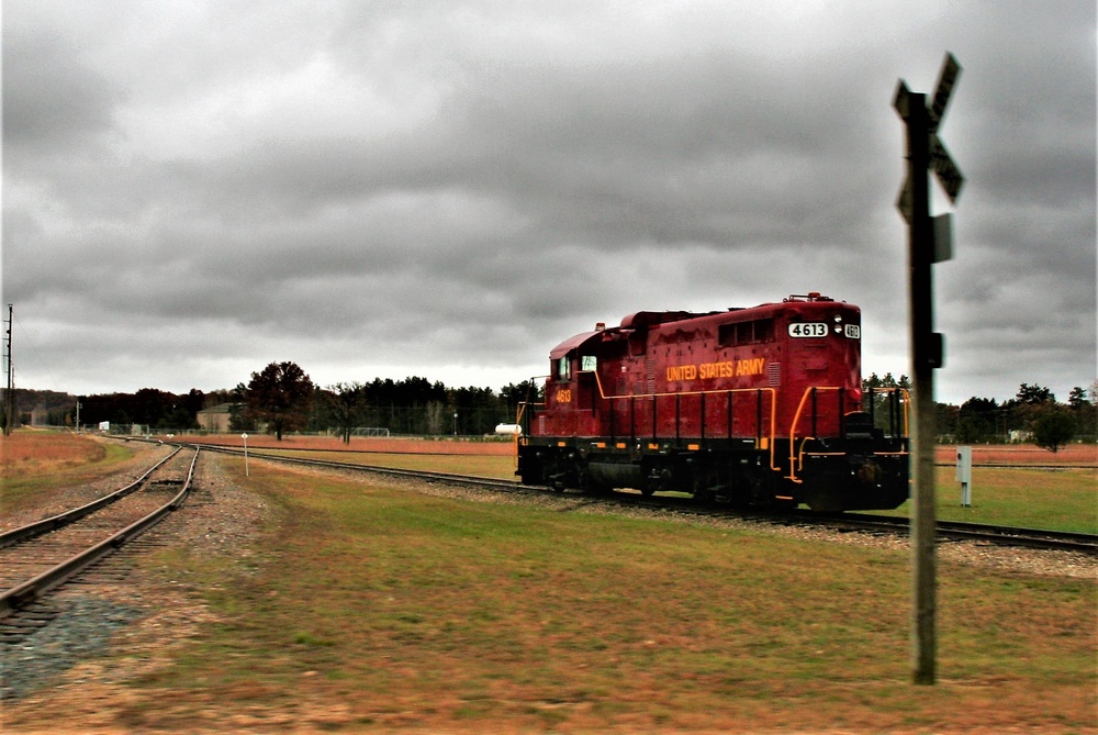 Locomotive at Fort McCoy