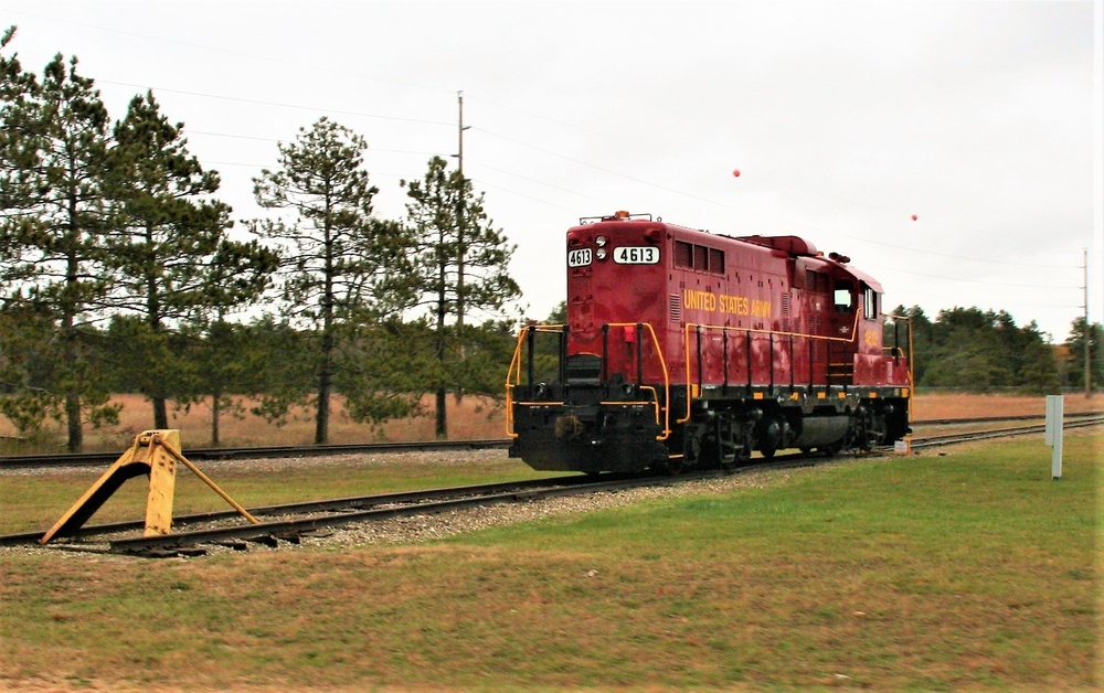 Locomotive at Fort McCoy