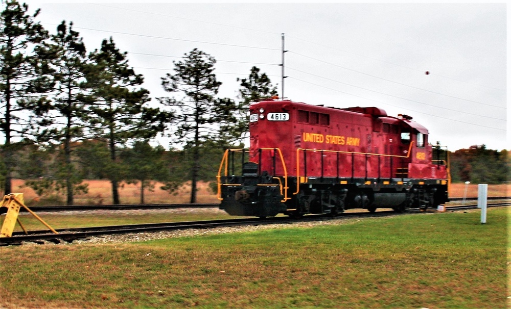 Locomotive at Fort McCoy