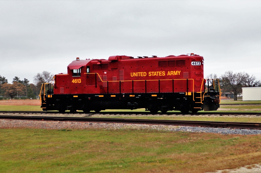 Locomotive at Fort McCoy