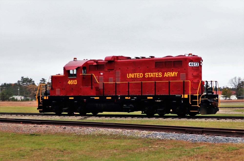 Locomotive at Fort McCoy