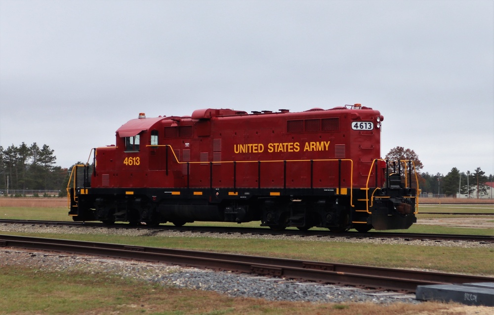 Locomotive at Fort McCoy