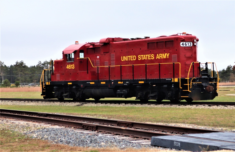 Locomotive at Fort McCoy