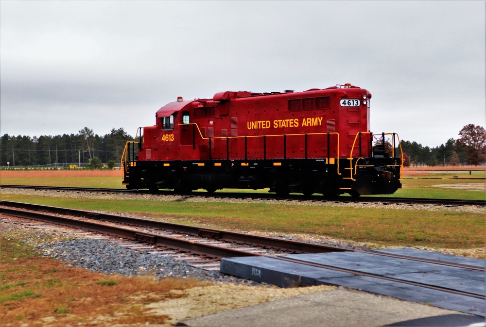 Locomotive at Fort McCoy