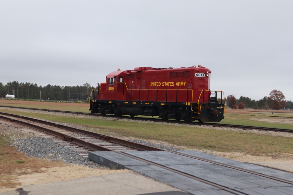 Locomotive at Fort McCoy