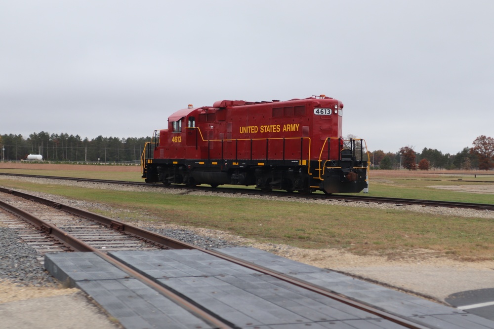 Locomotive at Fort McCoy