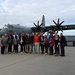 Civic Leaders with Leadership Savannah Organization visit the 165th Airlift Wing