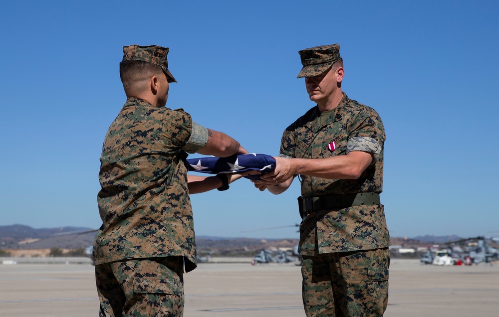 MAG-41 holds relief and appointment, retirement ceremony
