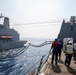 USS Portland replenishment-at-sea in the Red Sea