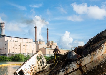 Abandoned Derelict Vessels Removal Underway