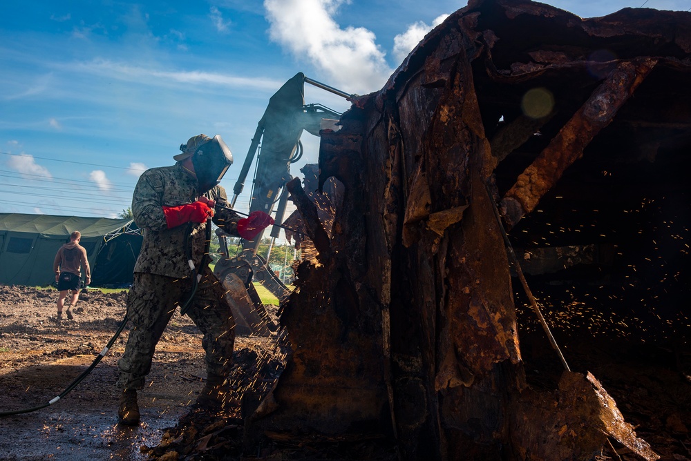 Abandoned Derelict Vessels Removal Underway