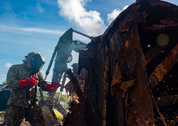 Abandoned Derelict Vessels Removal Underway