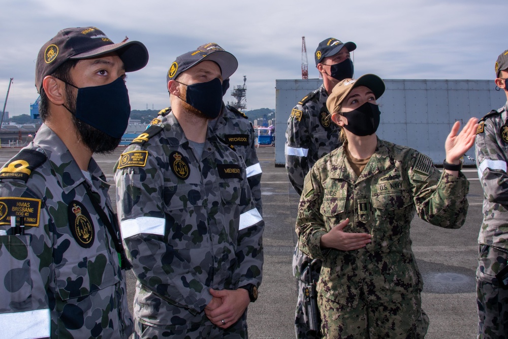 USS Ronald Reagan (CVN 76) Royal Australian Navy Tour