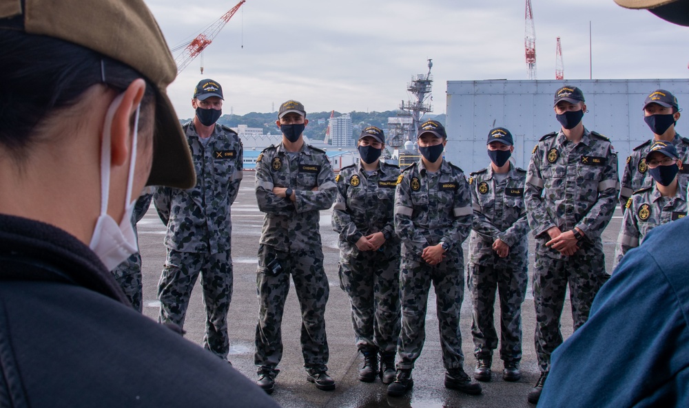 USS Ronald Reagan (CVN 76) Royal Australian Navy Tour