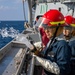 DCFN Laury Picasso Conducts De-Watering aboard USS Dewey