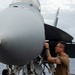 USS Carl Vinson (CVN 70) Sailor Conducts Aircraft Inspection