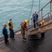 USS Hampton Moors Alongside USS Frank Cable