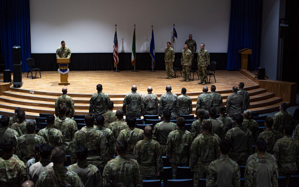 ASAB Holds Change of Command with 779th EAS Redesignation