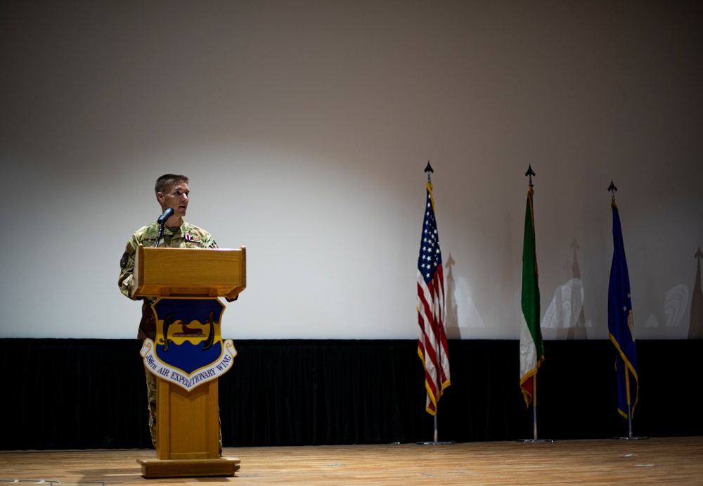ASAB Holds Change of Command with 779th EAS Redesignation
