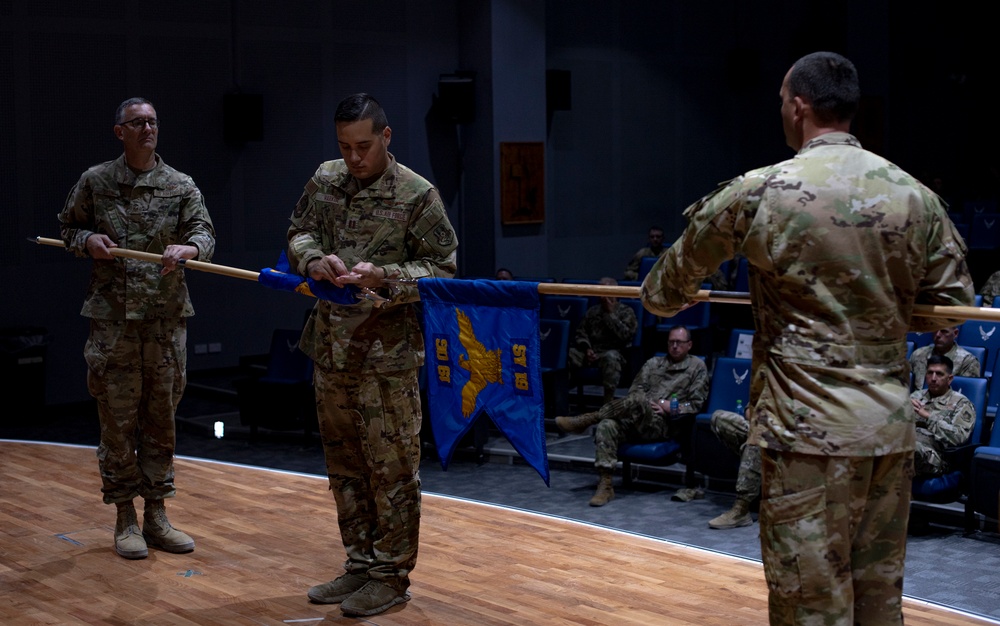 ASAB Holds Change of Command with 779th EAS Redesignation