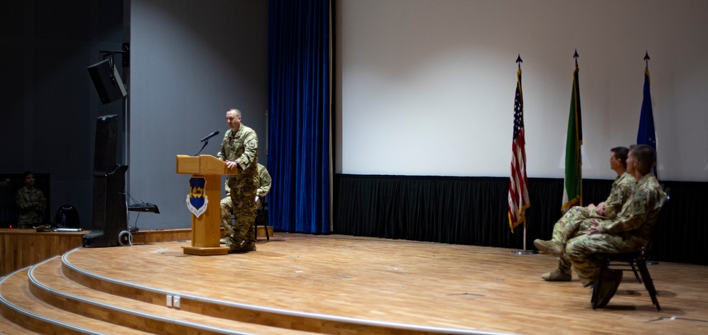 ASAB Holds Change of Command with 779th EAS Redesignation