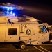 USS Carl Vinson (CVN70) Conducts Night-Time Flight Operations