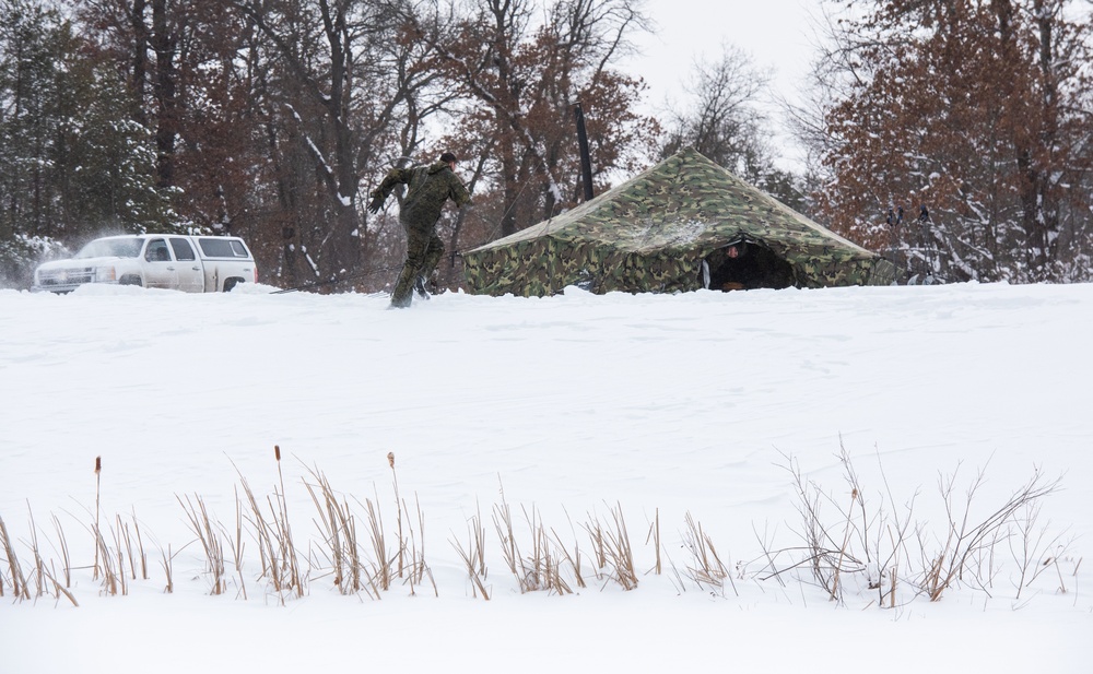 Cold-Weather Operations Course Class 21-03 at Fort McCoy, Wisconsin