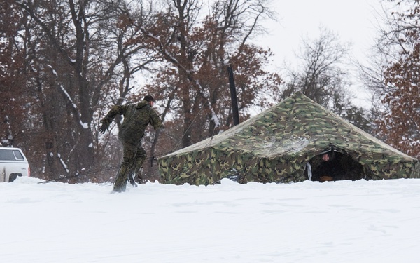 Cold-Weather Operations Course Class 21-03 at Fort McCoy, Wisconsin