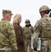 Army Secretary discusses lessons learned on newly fielded equipment with 41st Artillery Brigade