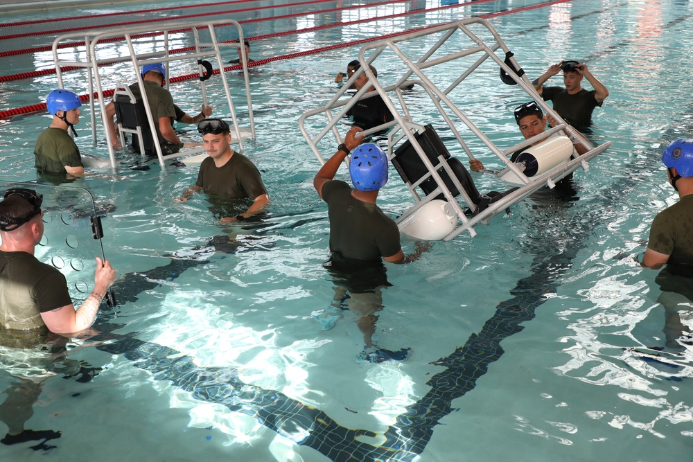 Shallow Water Egress Training