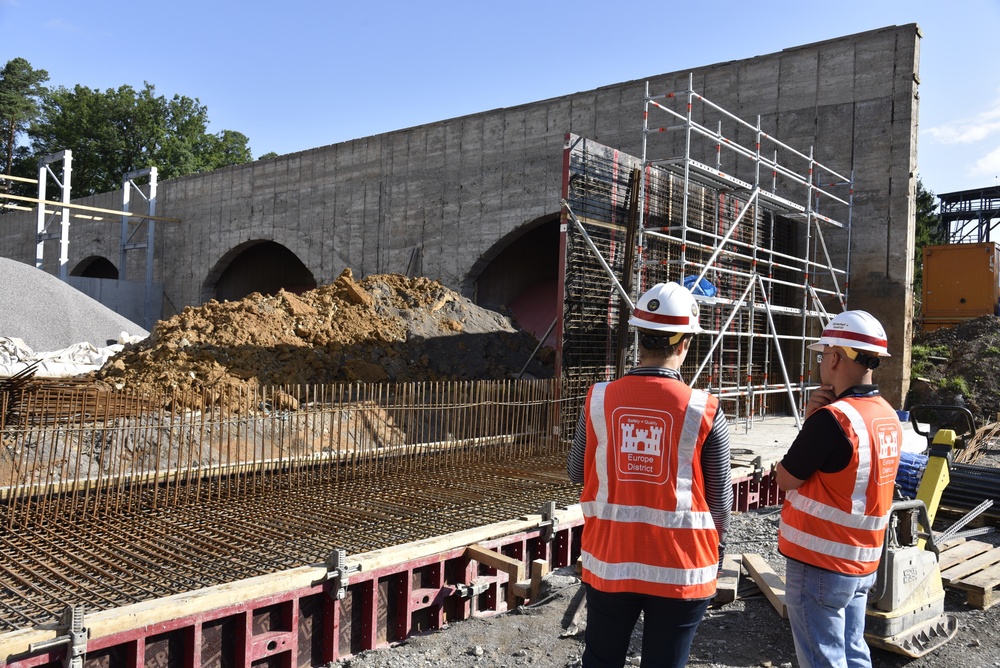 Noise mitigation work at Panzer Kaserne to reduce range impacts to neighboring community