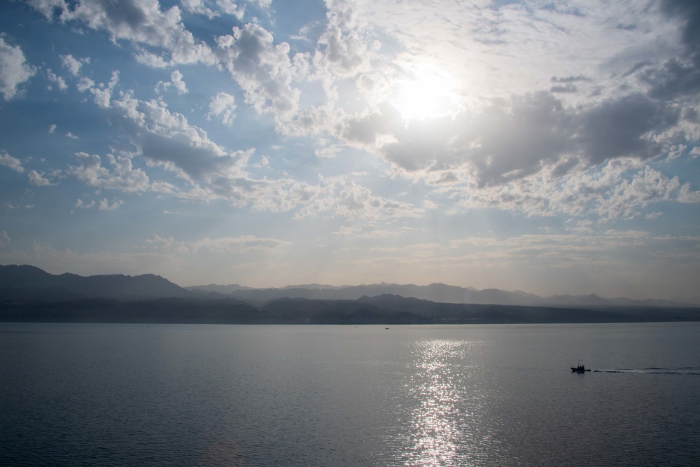 USS Portland (LPD 27) Arrives at Eilat, Israel