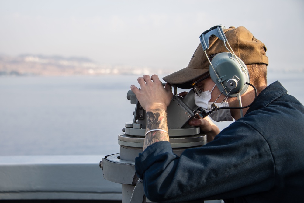 USS Portland (LPD 27) Arrives at Eilat, Israel