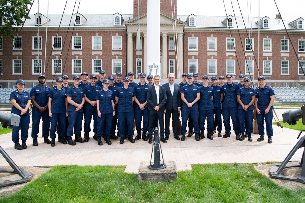 ESPN with the Coast Guard