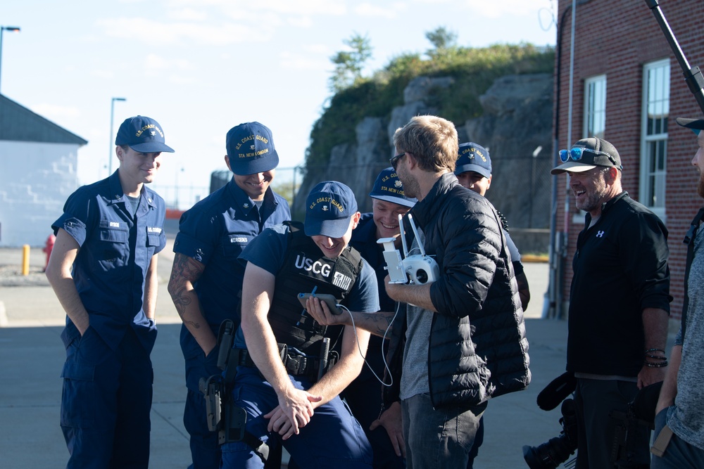 ESPN with the Coast Guard