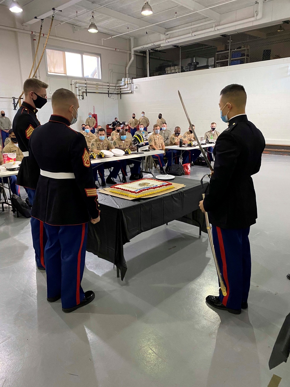 DVIDS - Images - Cleveland Marines Cake Cutting Ceremony