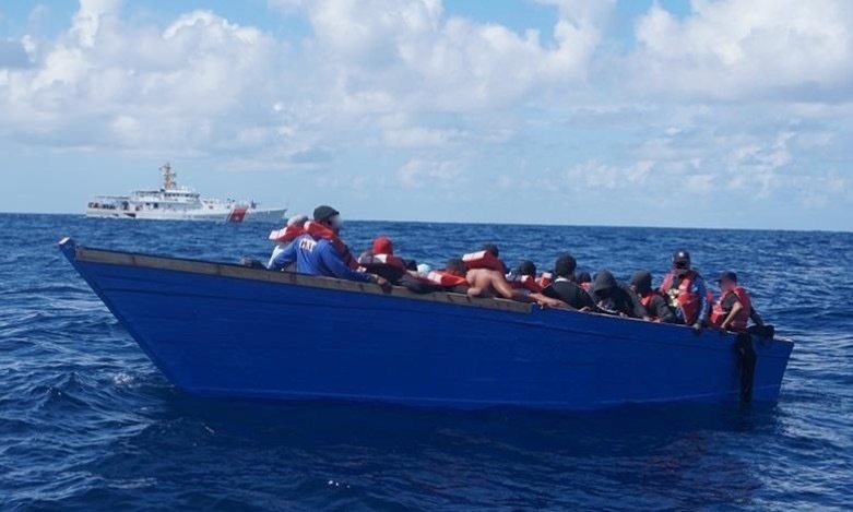 Coast Guard returns 77 Dominican, 6 Haitian migrants to the Dominican Republic, following interdiction of 2 illegal voyages in the Mona Passage